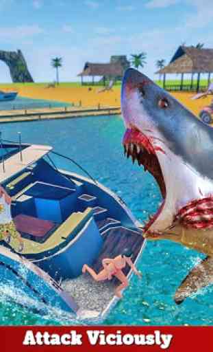 Shark Simulator 2019: Beach & Sea Attack 3