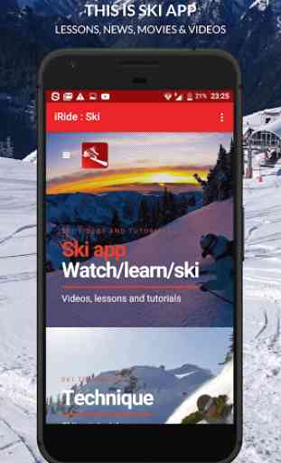 Ski app: Skiing lessons, videos, news & reviews 1