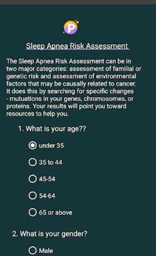 Sleep Apnea Risk Assessment 2