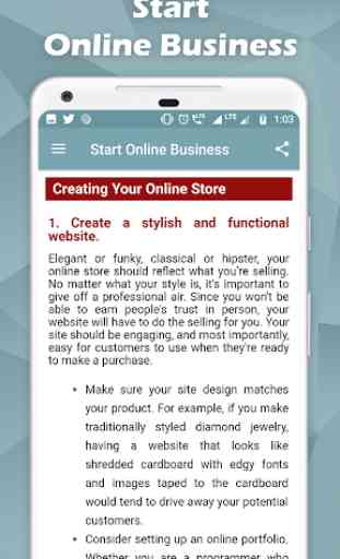 Start Online Business 3