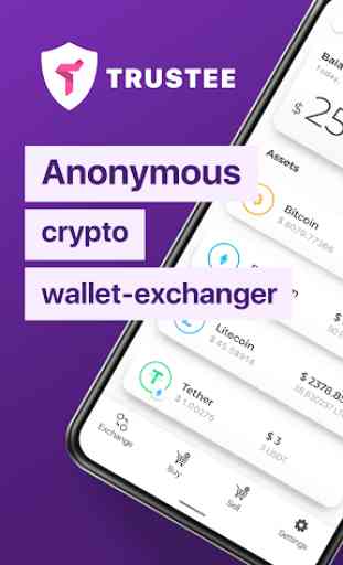 Trustee Wallet - best bitcoin and crypto wallet 1