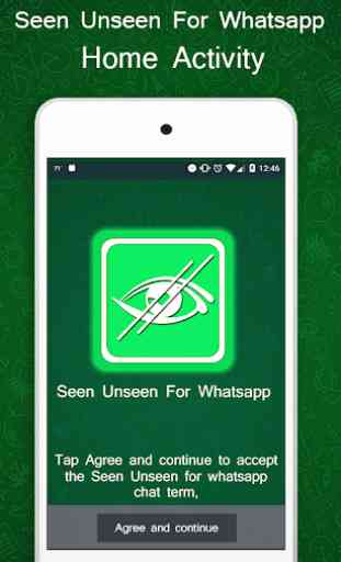 Unseen blue tick No last seen for Whatsapp 1