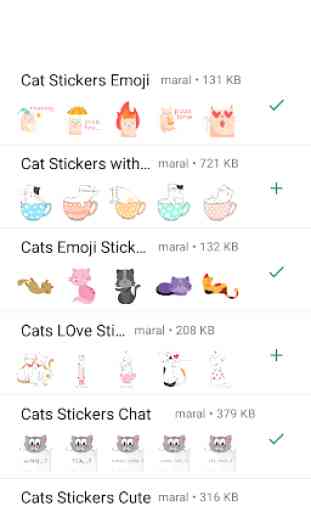 WAStickerApps Cat Stickers For WhatsApp 1