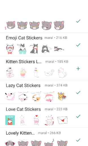 WAStickerApps Cat Stickers For WhatsApp 3