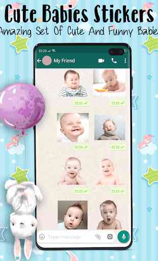 WAStickerApps - Funny Babies Stickers for WhatsApp 1