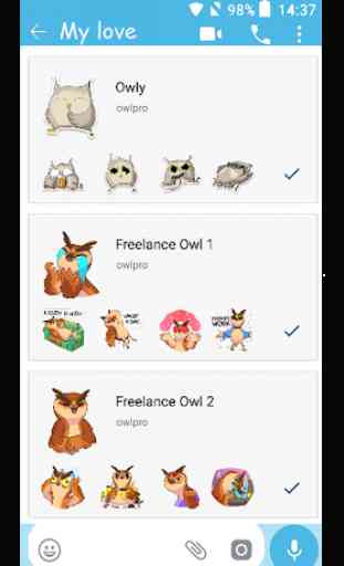 WAStickerApps OWL for WhatsApp 1
