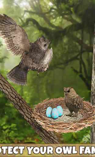 Wild Owl Bird Family Survival 3