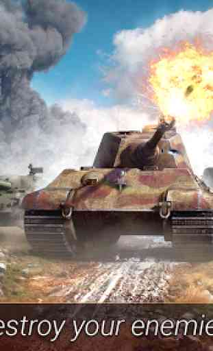 World of Armored Heroes: WW2 Tank Strategy Wargame 4