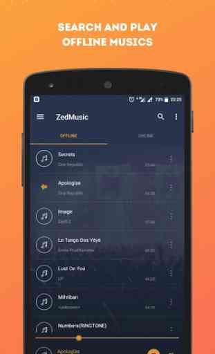 Zedmusic Player - search, stream and download 2