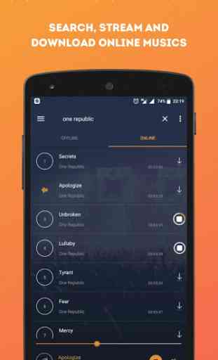 Zedmusic Player - search, stream and download 3