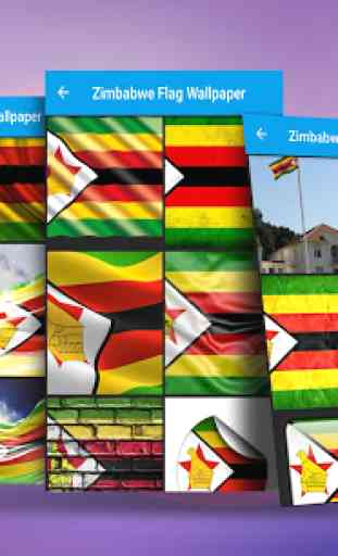Zimbabwe Flag Wallpaper 2