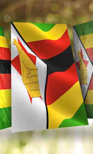 Zimbabwe Flag Wallpaper 3