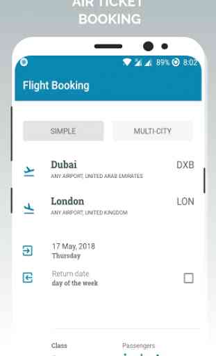 Air Ticket Booking 1