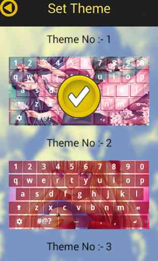 Anime Keyboard Themes 2