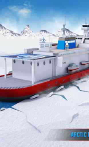 Arctic Ice Breaker Cruise Ship Driving Simulator 2