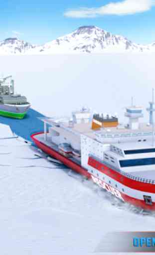 Arctic Ice Breaker Cruise Ship Driving Simulator 3