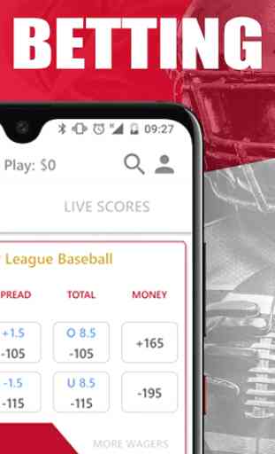 Bet On Sports the Sportsbook Betting Freeplay App 4