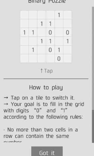 Binary Puzzle 3