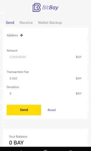 BitBay Mobile Wallet 3