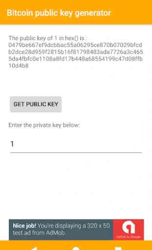 Bitcoin Public Key Generator 1
