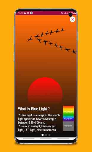 Blue light filter - Night mode - Eyes protect 1