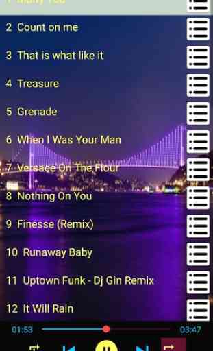 Bruno Mars - Songs OFFLINE (Song - 33) 3