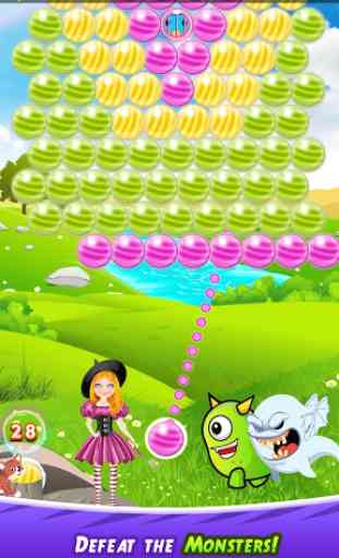 Bubble Shooter Magic - Bubble Witch Games 2