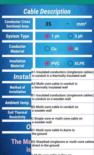 Cables Current Capacity (IEC 60364) 3