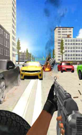 Car Racing Sniper Vs Thieves - Shooting Race games 1