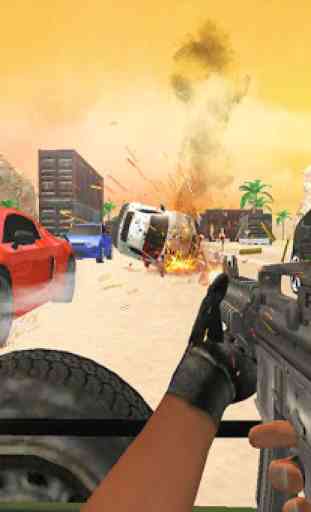 Car Racing Sniper Vs Thieves - Shooting Race games 2