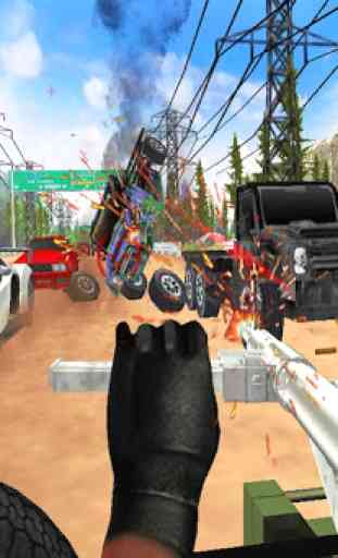 Car Racing Sniper Vs Thieves - Shooting Race games 3
