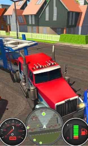 Car Transporter Truck Simulator Game 2019 3