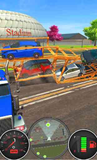 Car Transporter Truck Simulator Game 2019 4