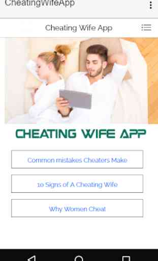 Cheating Wife App 1
