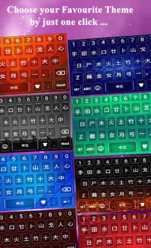 Chinese Language Keyboard : Chinese keyboard Alpha 3