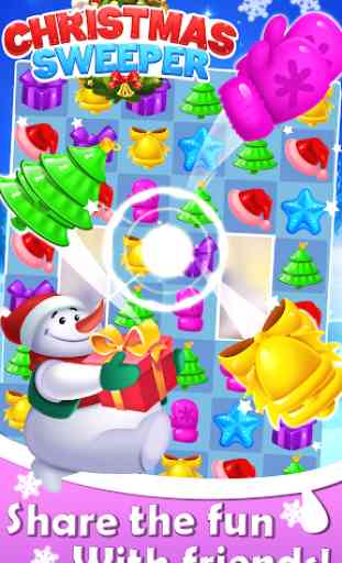 Christmas Sweeper - Free Match 3 Puzzle 1