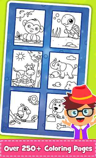 Coloring Games : PreSchool Coloring Book for kids 2
