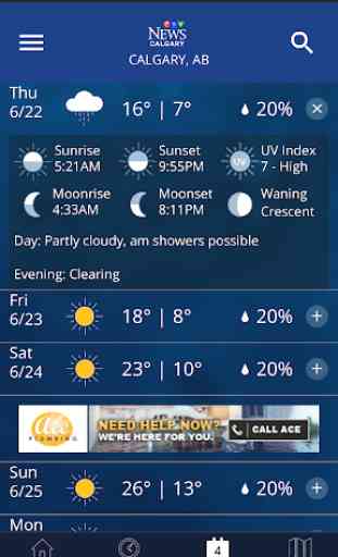 CTV News Calgary Weather 4