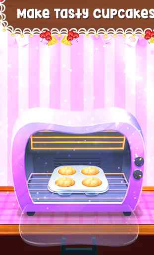 Cupcake Game: Cupcake Maker Cooking Games 2