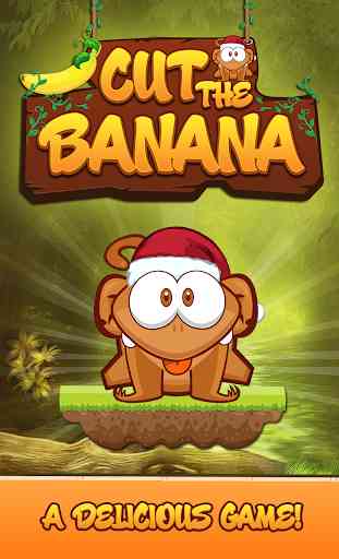 Cut The Banana: Free Monkey Rope Wrench Game 1