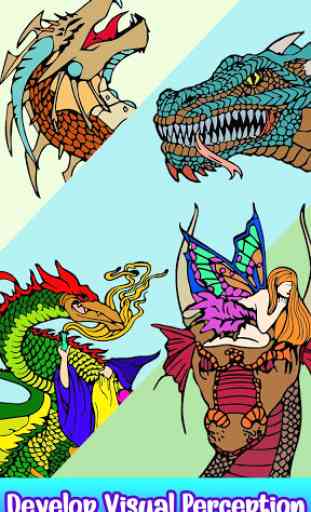Dragons Color by Number - Crayon, Glitter Book 3