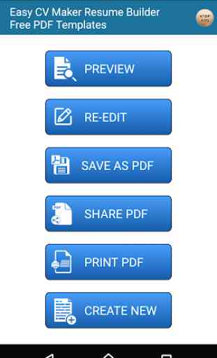 Easy CV Maker Resume Builder Free PDF Templates 4