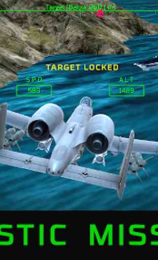 Flight Sim: A-10 Warthog Bomber 2