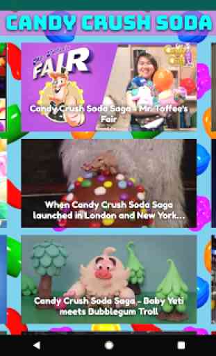 Free Candy Crush Soda Saga Videos, Tricks 4
