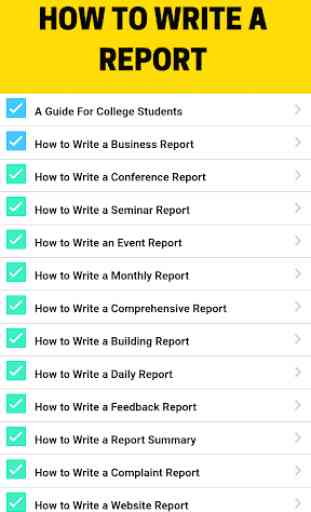 How To Write A Report 2