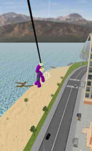 Joker Stickman Rope Hero Ganagster World 3