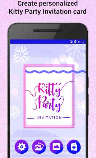 Kitty Party Invitation Maker 1