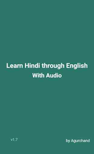 Learn Hindi through English 1