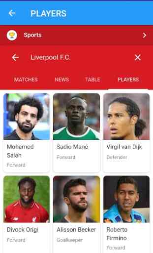 Live Match, Score And Schedule For Liverpool 3