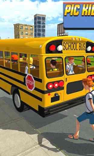 Modern City School Bus Simulator 2017 3
